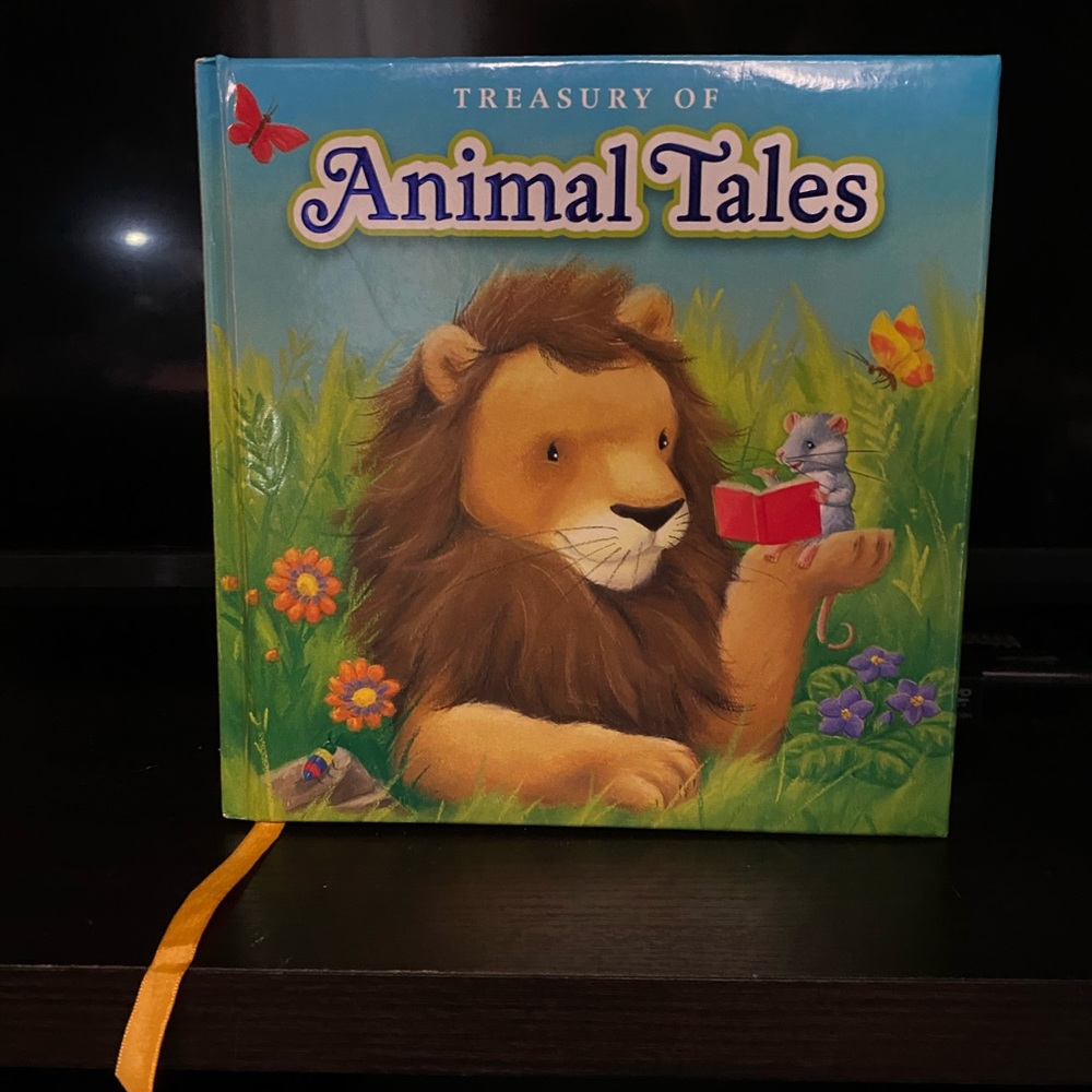 Treasury of Animal Tales hardcover childrens storybook illustrated
